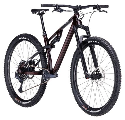 VTT Tout-Suspendu Cube AMS One11 C:68X Pro 29 Sram GX Eagle 12V 29'' Rouge Liquid Carbon