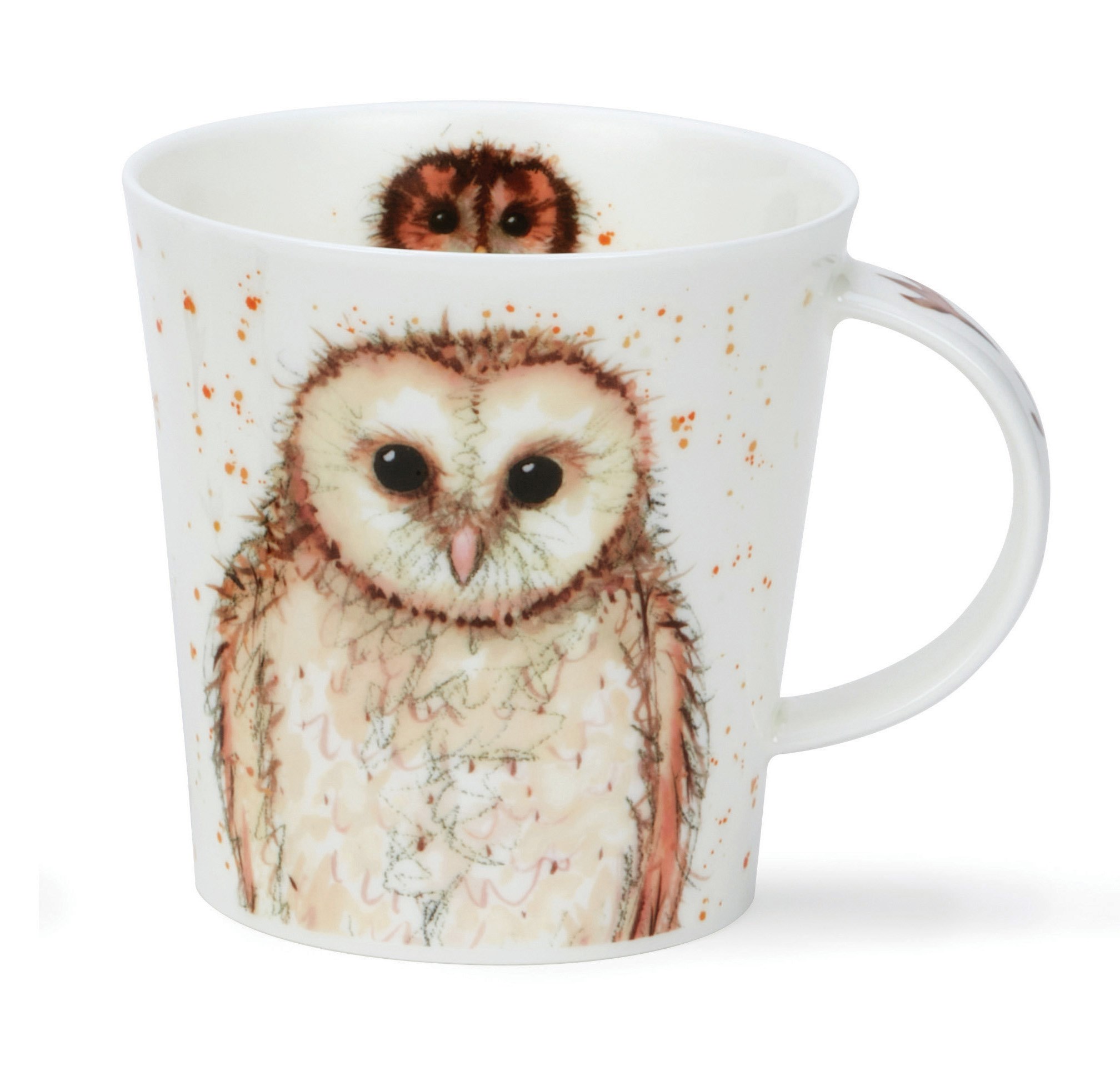 Dunoon Becher Cairngorm What a Hoot ! braun