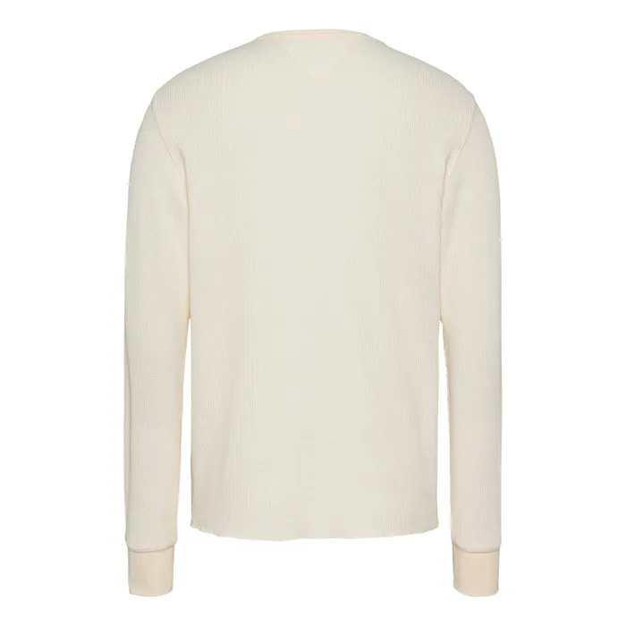 Tommy Hilfiger Slim Waffle Longsleeve Shirt Heren
