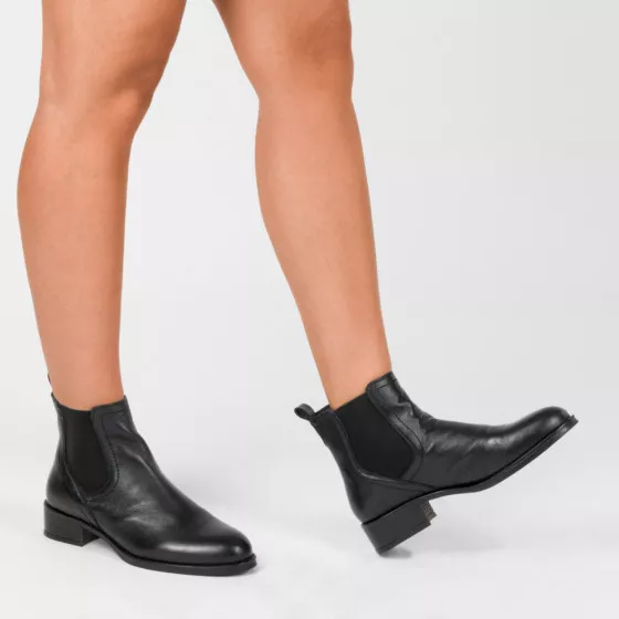 Bottines NOIR MEGIS ELEGANT