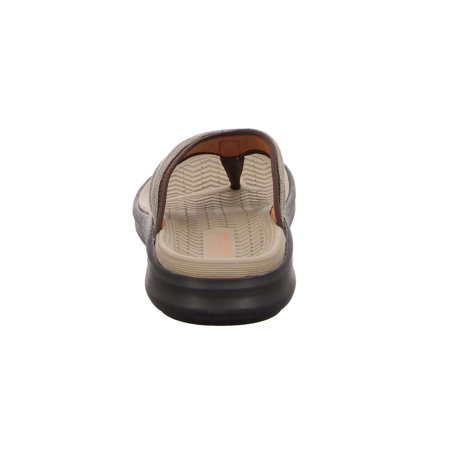 Skechers Zehentrenner braun