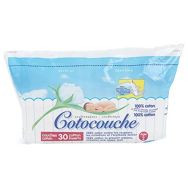 Cotocouche 2eme Age 30 cotons