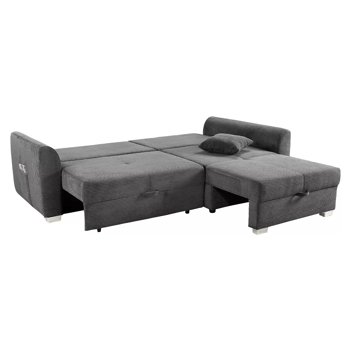 Ecksofa Boomer 142x202 Grau