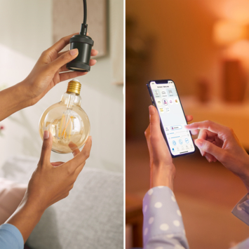 Philips smart led globe E27 50 watt