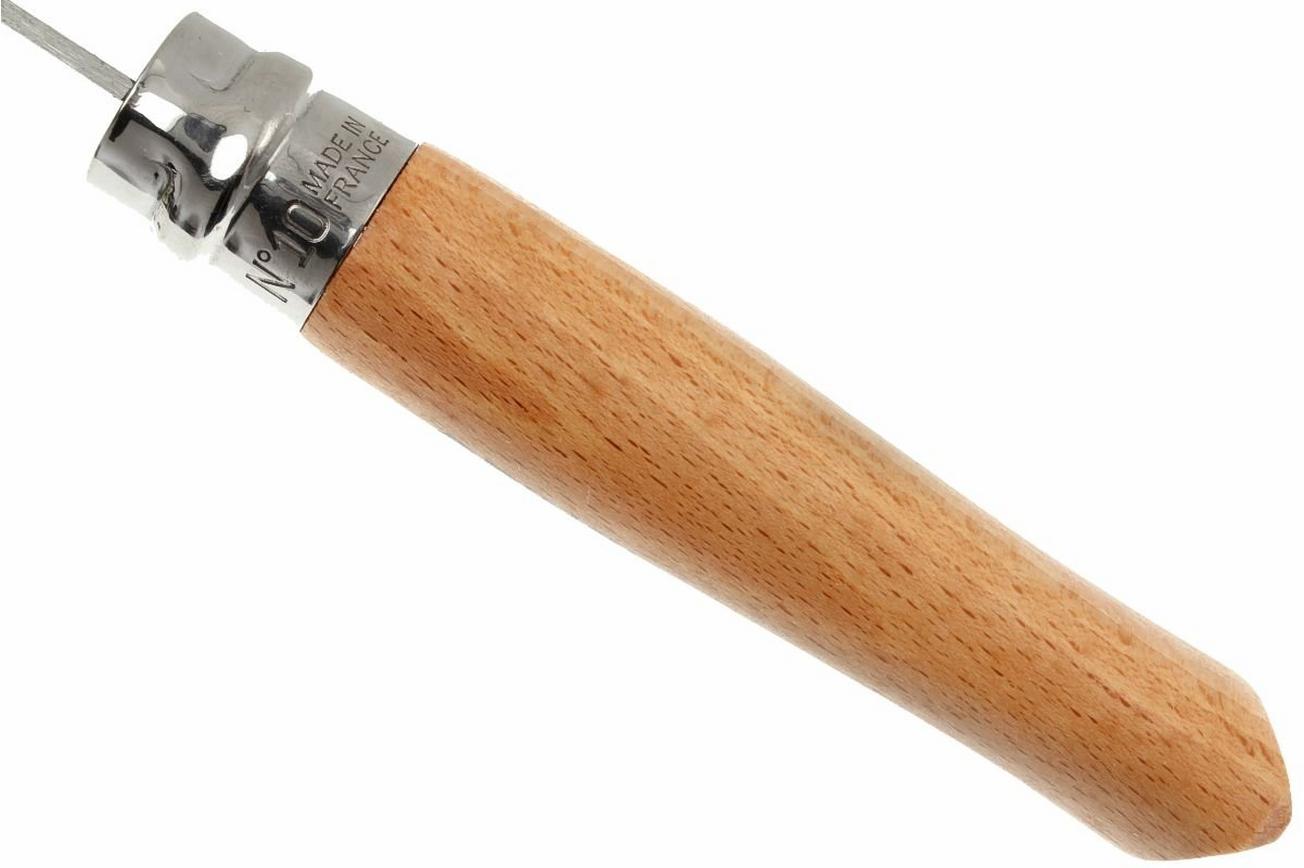 Opinel zakmes No. 10, roestvast staal, 10 cm