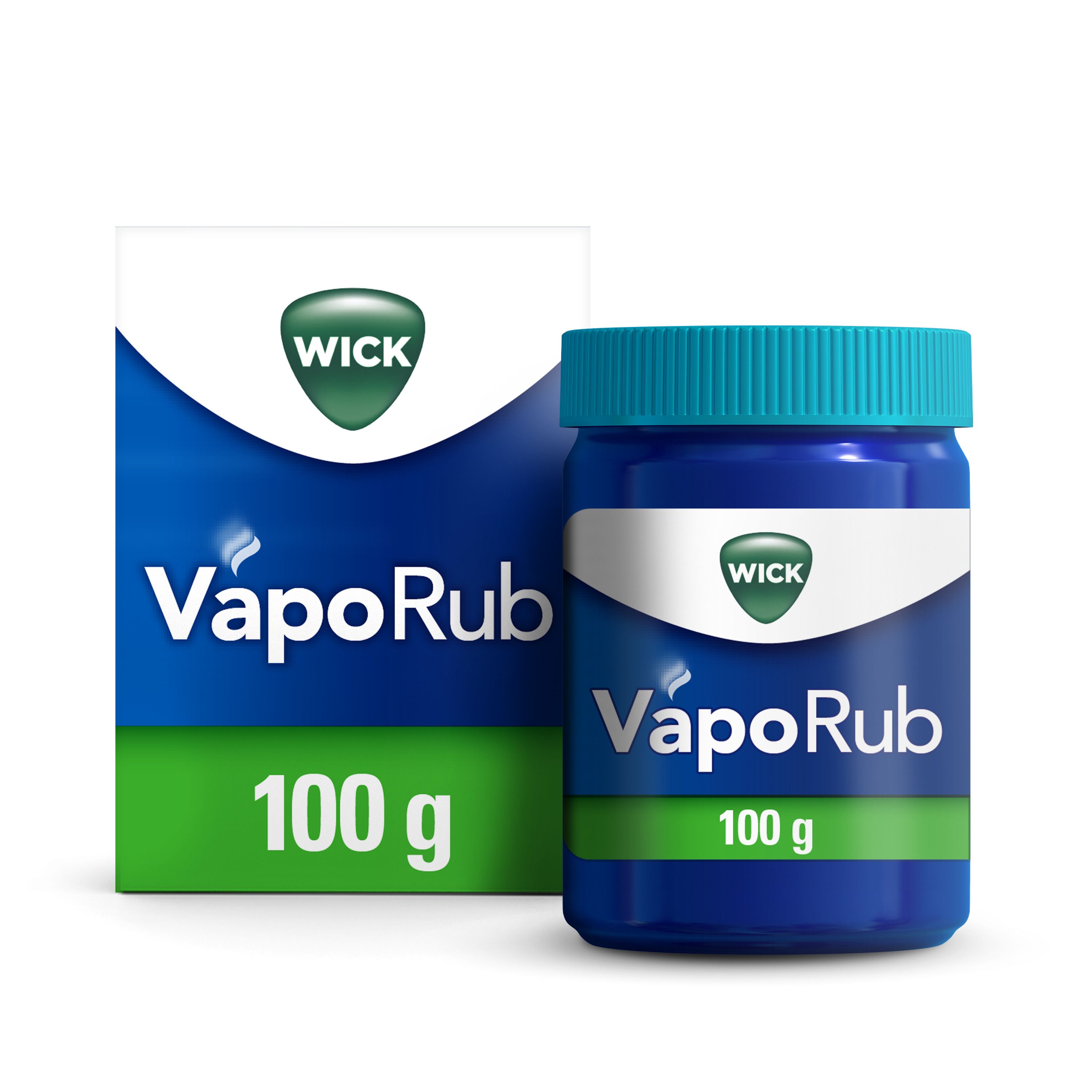 WICK VapoRub Erkältungssalbe, Linderung von 4 Erkältungssymptomen
