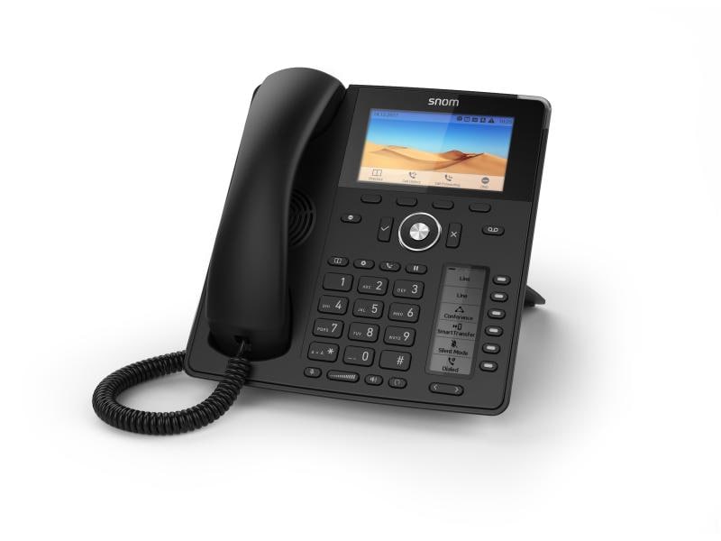 snom Tischtelefon D785N Schwarz Die nächste Generation VoIP