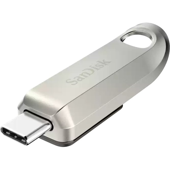 SanDisk SDCZ75-064G-G46 lecteur USB flash 64 Go USB Type-C 3.2 Gen 1 (3.1 Gen 1) Argent