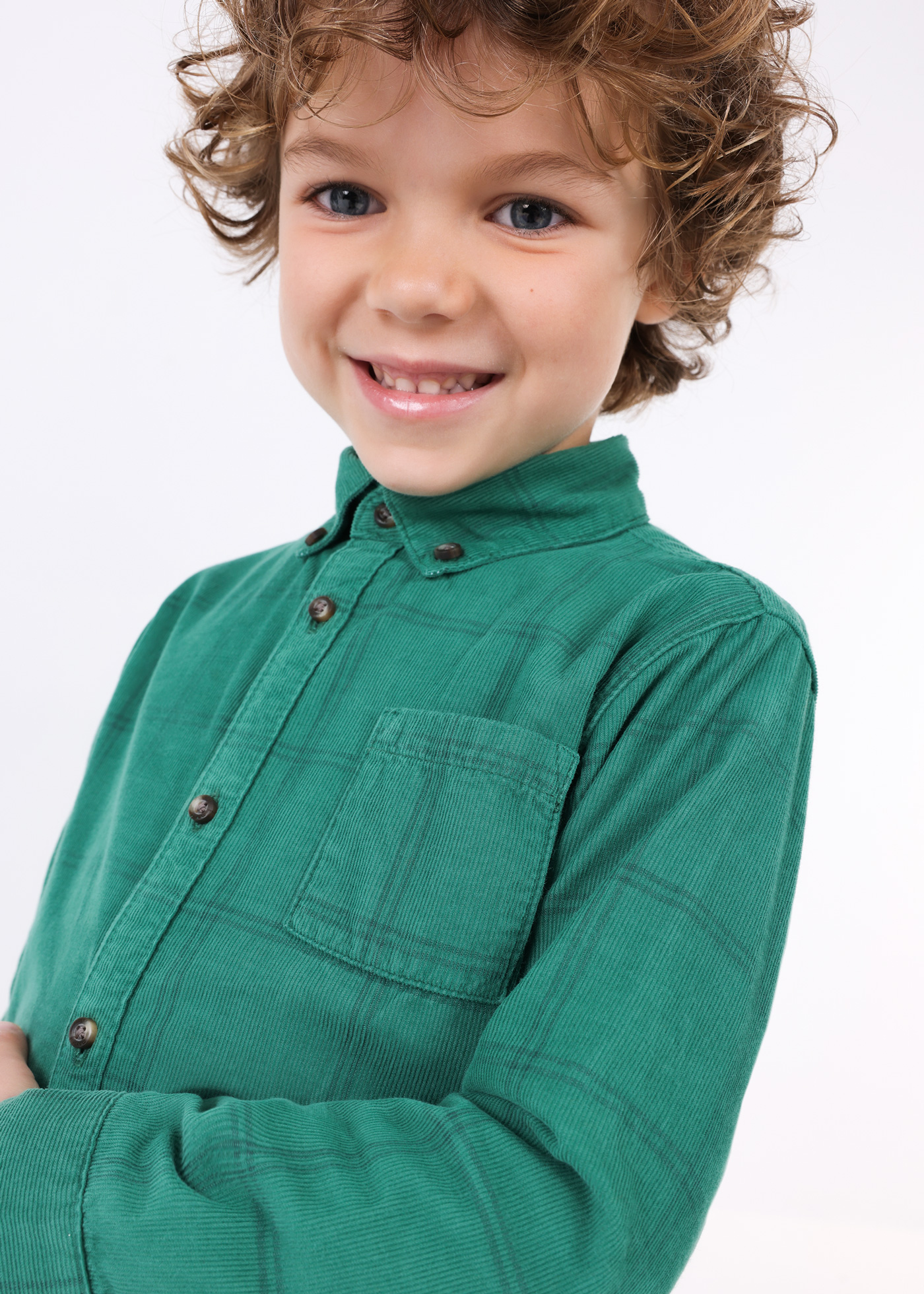 Sobretudo de veludo cotelê Better Cotton para meninos