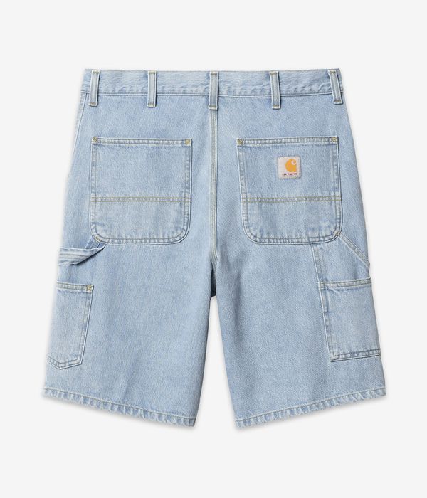 Carhartt WIP Single Knee Smith Shorts (blue heavy stone bleached)