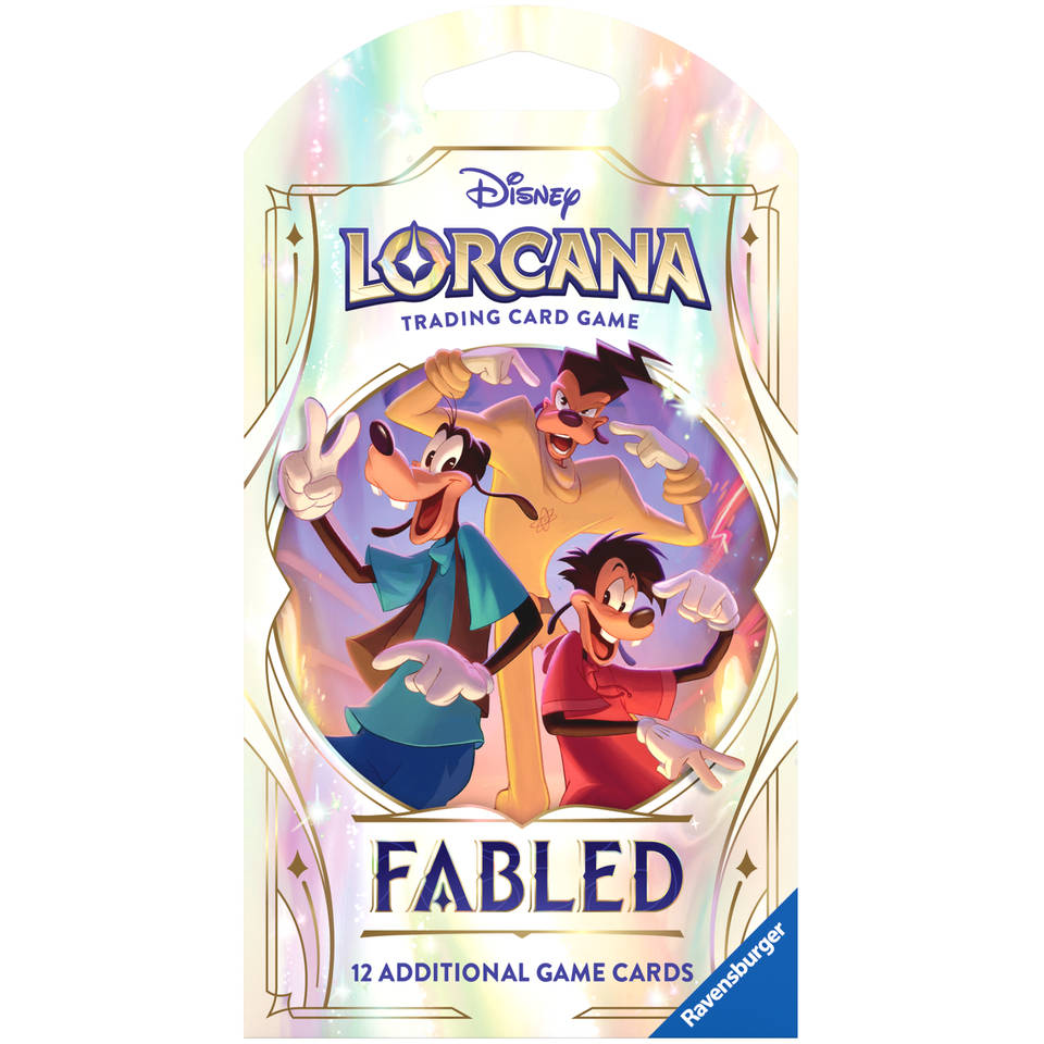 Disney Lorcana TCG Fabled sleeved booster