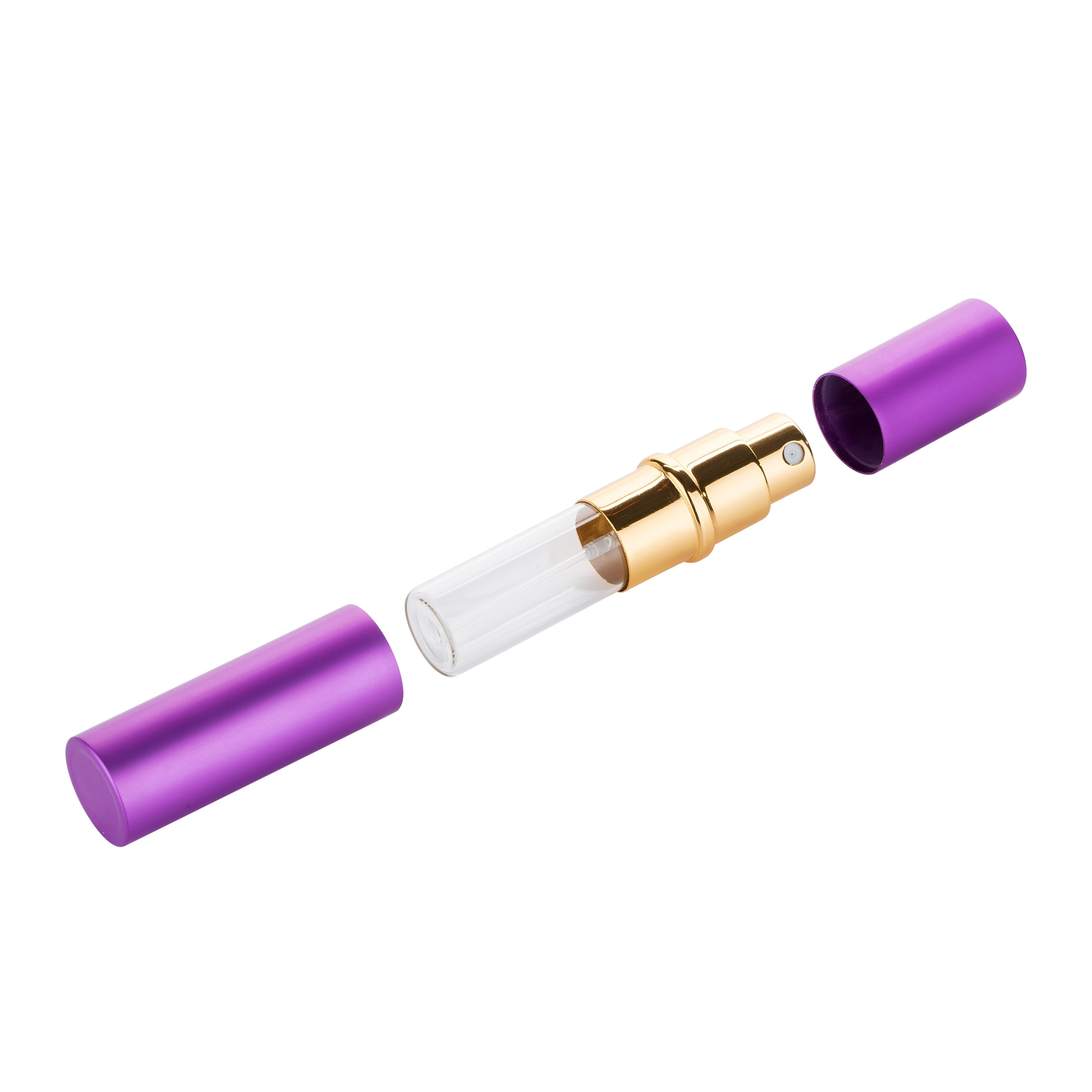 (5ml) Mini Parfüm Zerstäuber Befüllbare Reise Sprüh Flasche - Schwarz