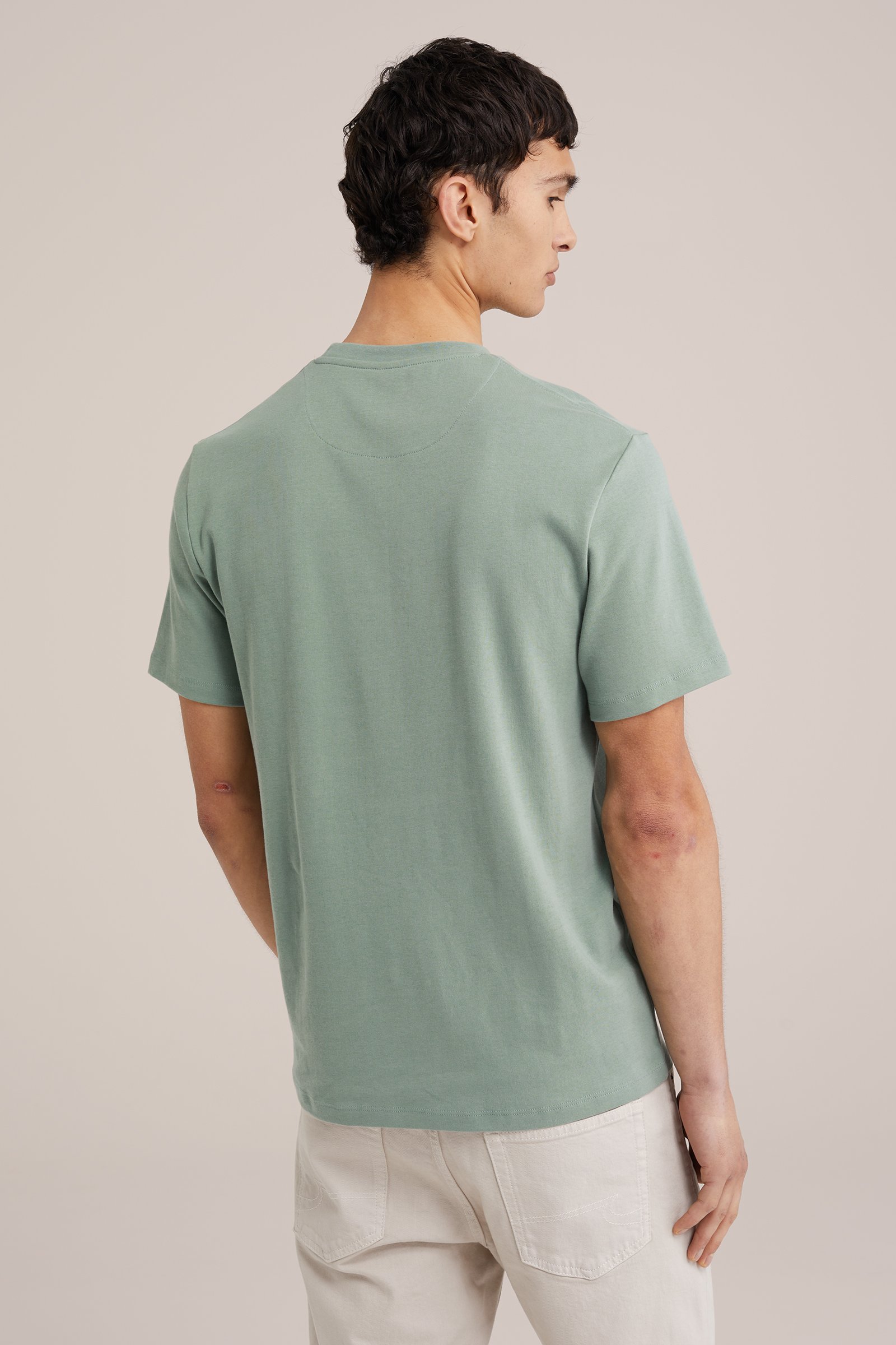 T-shirt Fundamentals Grijsgroen