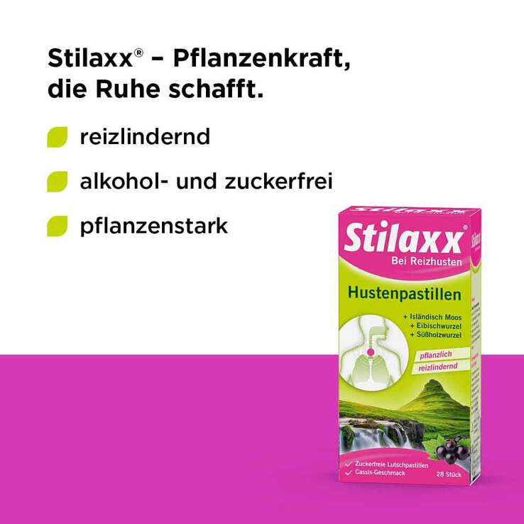 Stilaxx® Hustenpastillen bei Reizhusten, 28 St