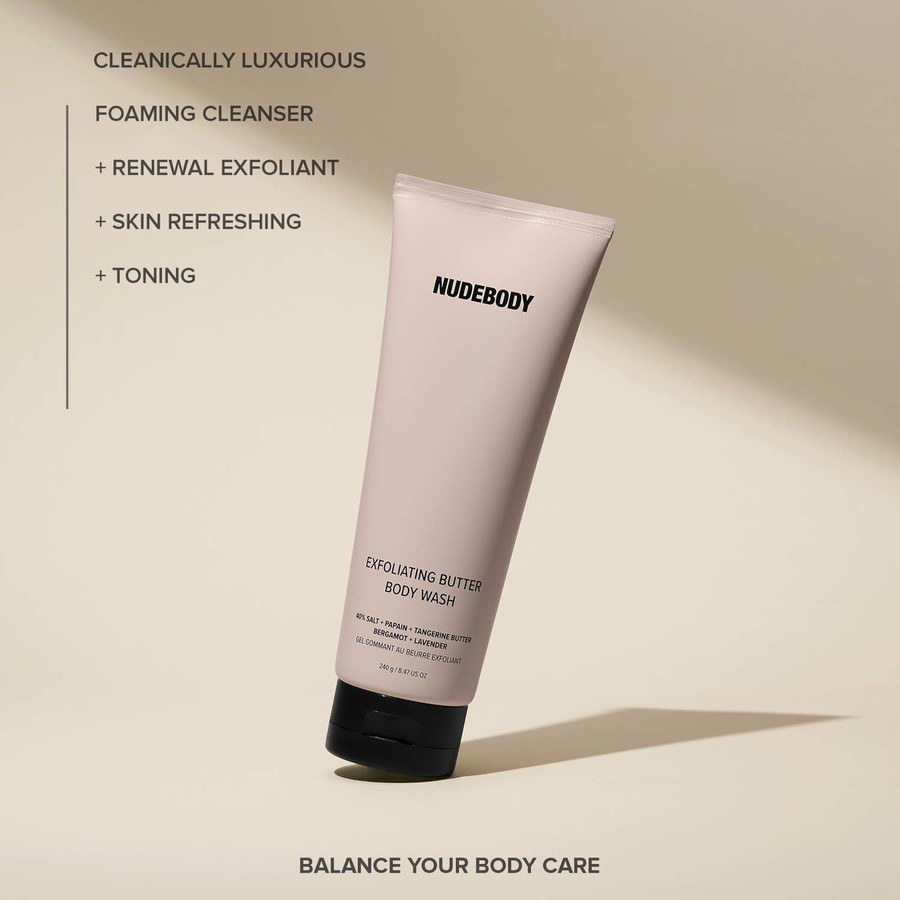 Nudestix Nudebody Exfoliating Butter Body Wash 240g