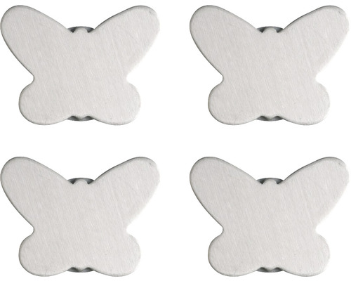 Tafelkleedgewichten, magnetische vlinders, 4 stuks.
