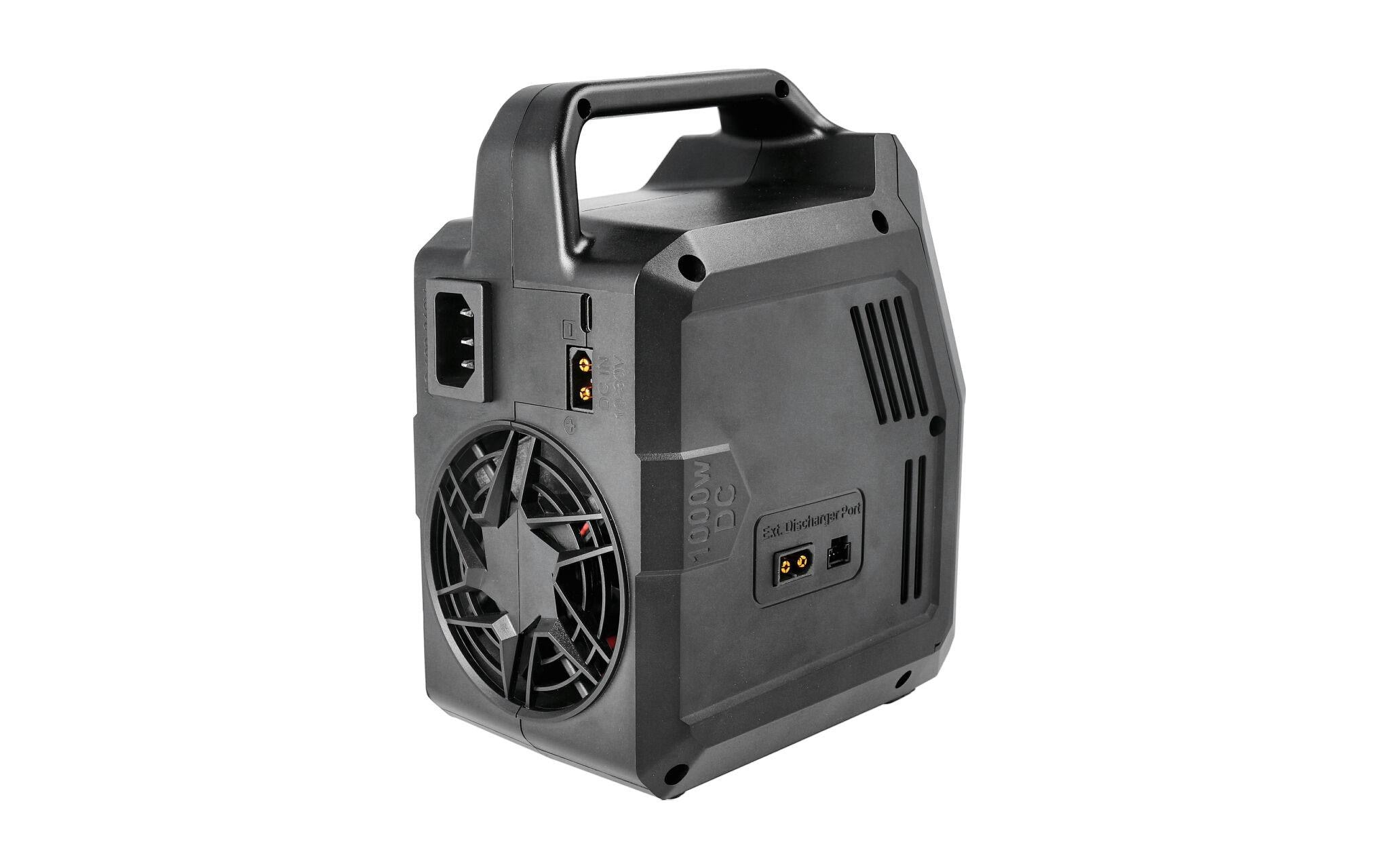 Dual-Ladegerät T1000 AC/DC 1-6S, 450 W<br>Modellbau Ladegerät mit 2 unabhängige Ladekanälen