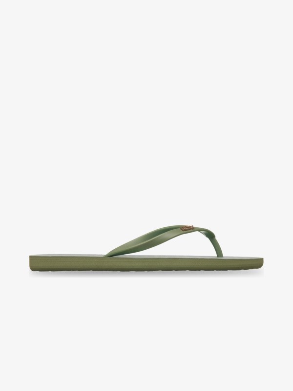 Viva Iridescent Tongs Vert Femme