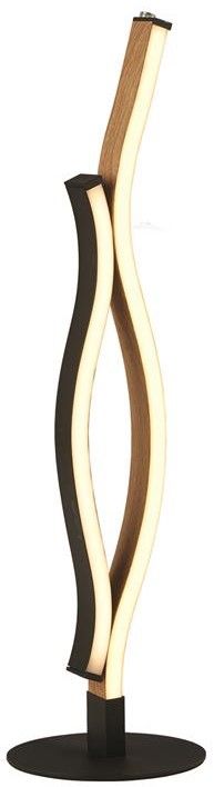 Tafellamp 32101-1BK Bloom Swirl B13 x D13 cm