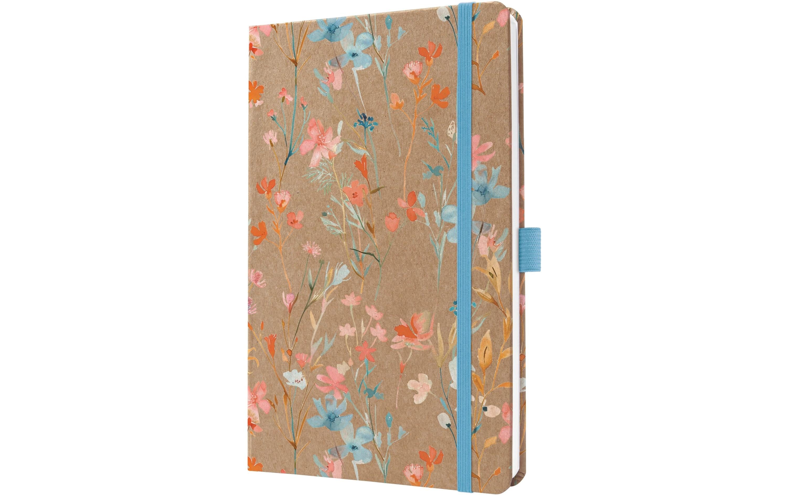 Wochenagenda Pure, Green Floral Blume, 2026, MehrfarbigWochenplaner mit zwei Seiten je Woche