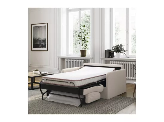 Fauteuil couchage rapide Dan 70x190 en tissu