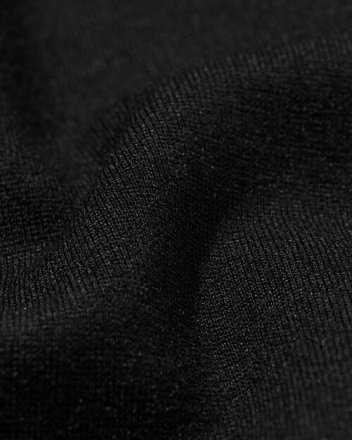 jupe portefeuille en jersey noir
