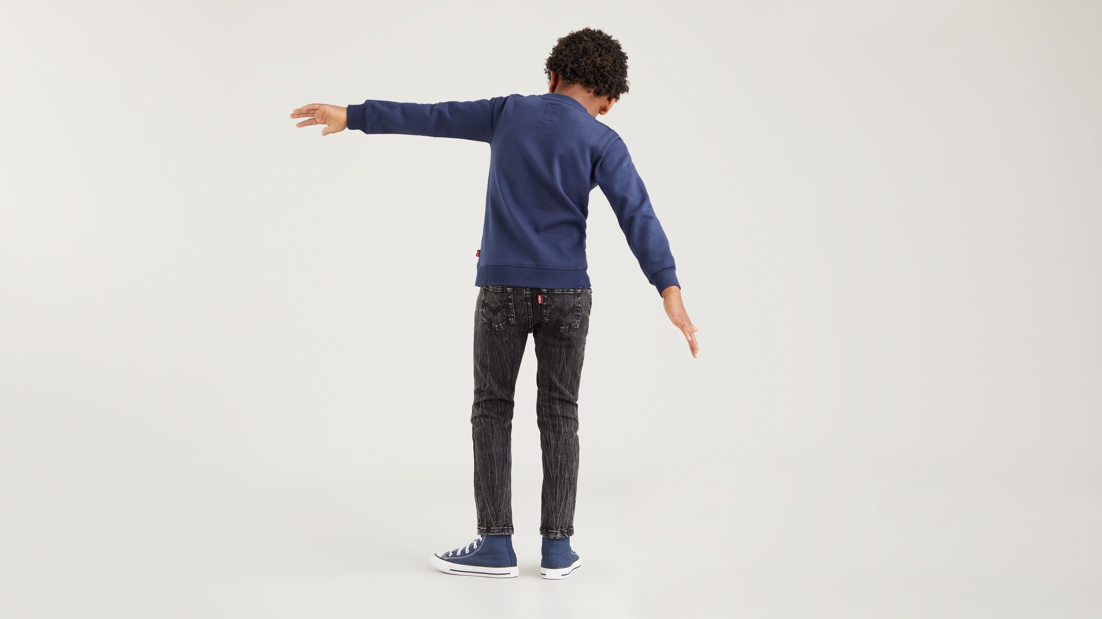 Jean skinny fuselé pour enfant - Fortress - Gris