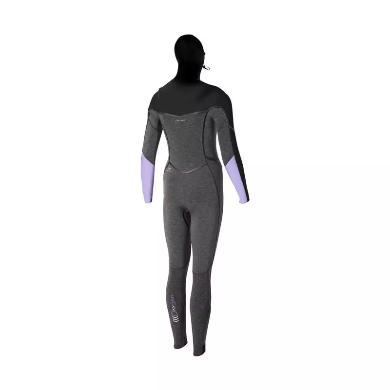 Combinaison intégrale femme PROLIMIT Oxygen Hooded 6/4 Thermal Rebound FTM Black/Lavender