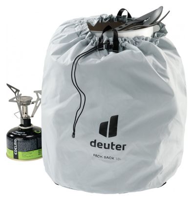 Sac de Rangement Deuter Pack Sack 18 Gris / Noir