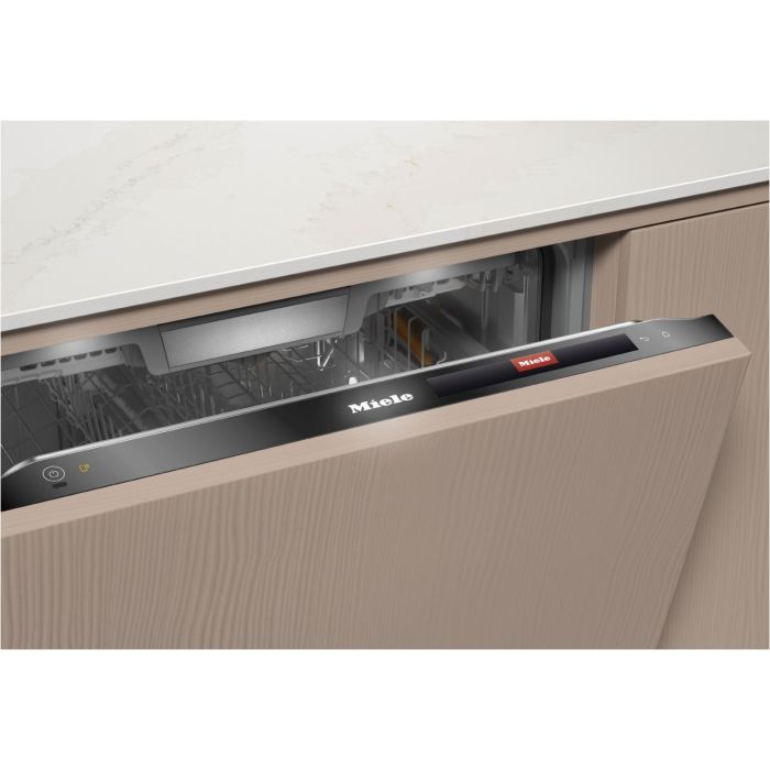 Miele Vollintegrierbarer Geschirrspüler G 7985 SCVi K2O XXL Obsidianschwarz