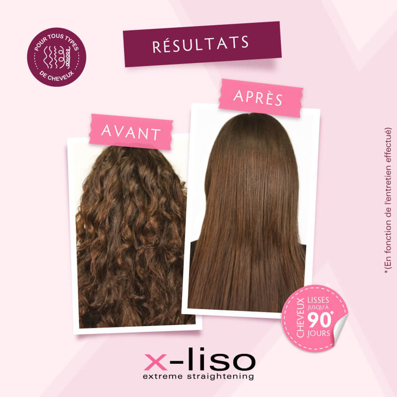Kit de lissage brésilien X-Liso 215ML