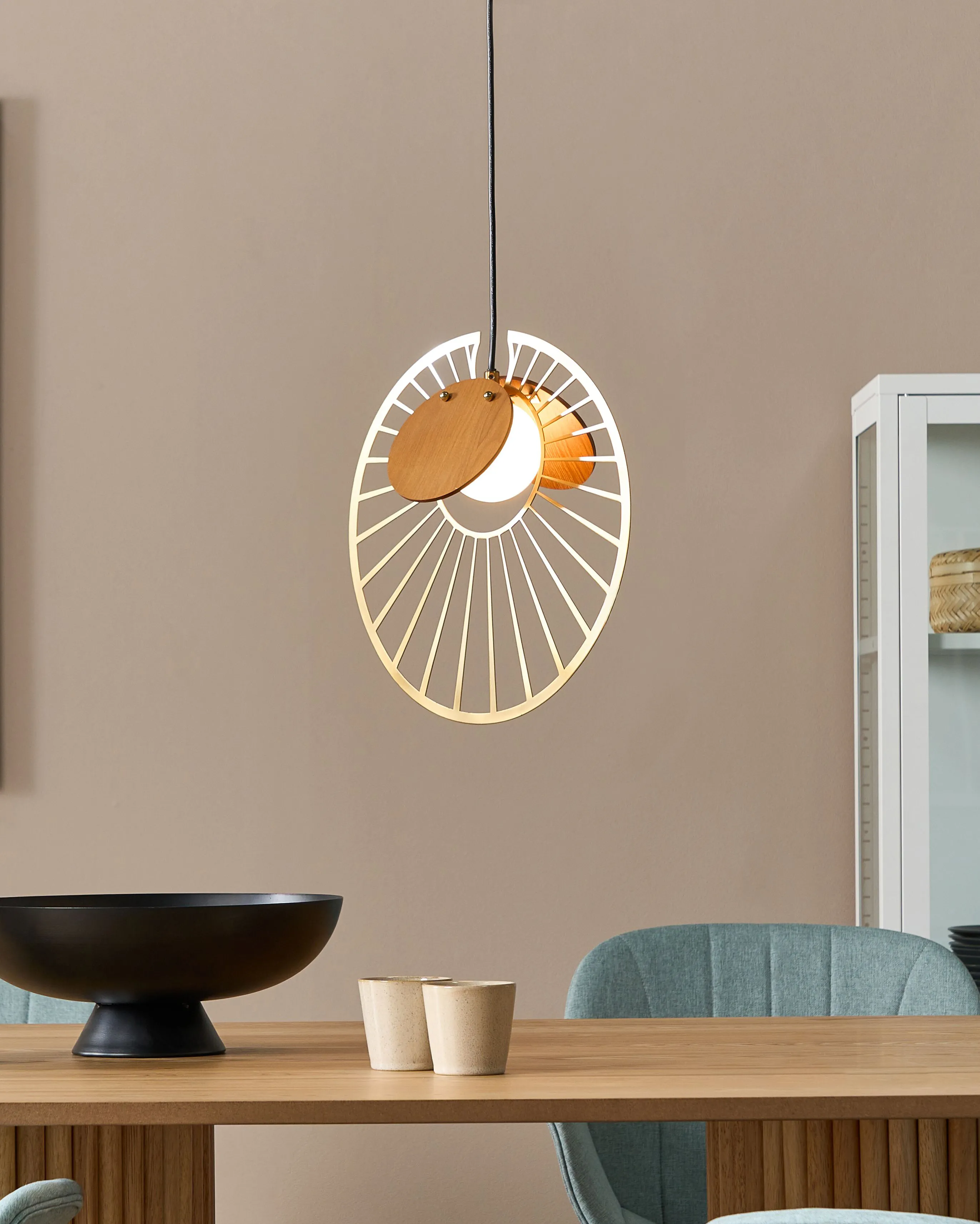 Hanglamp BARGO Metaal Goud