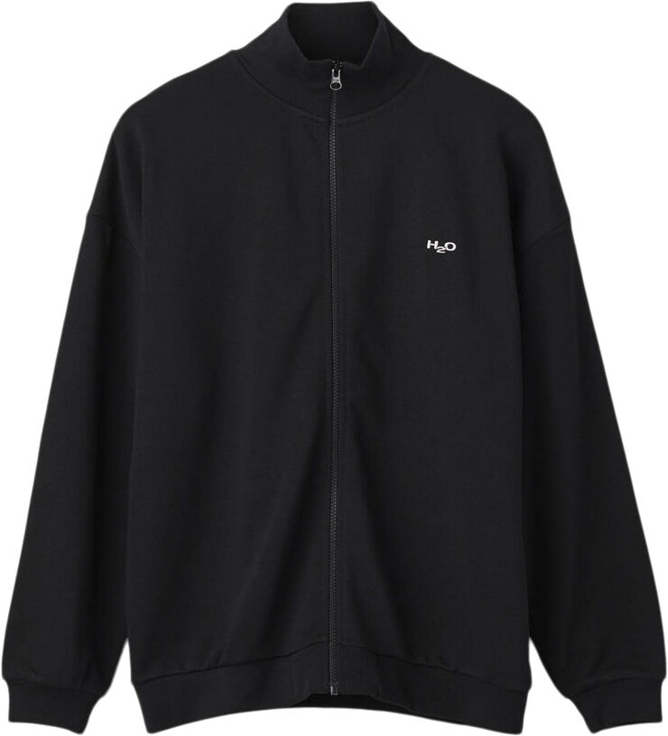 H2O Base Sweatshirt m. Lynlås Sort