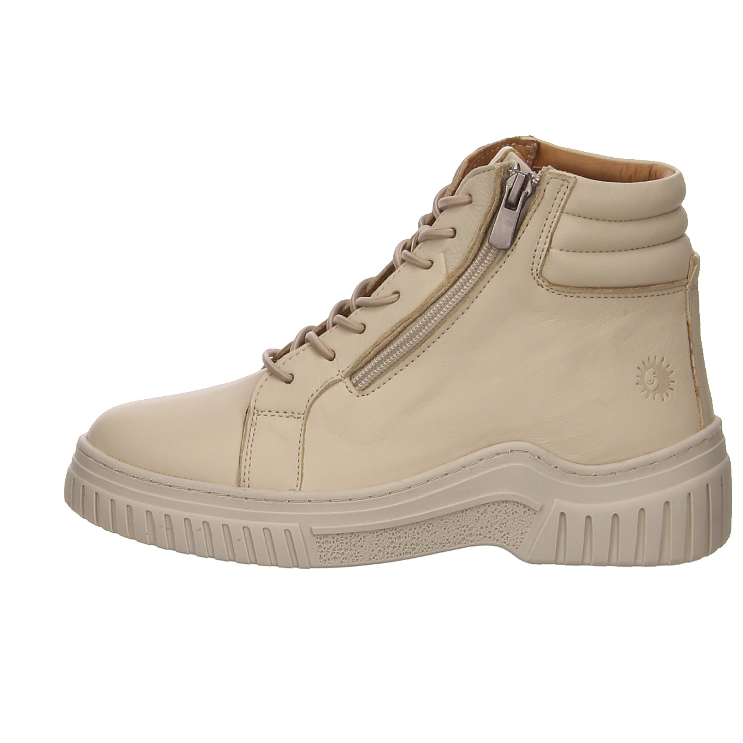2 Go Schnürstiefel beige beige