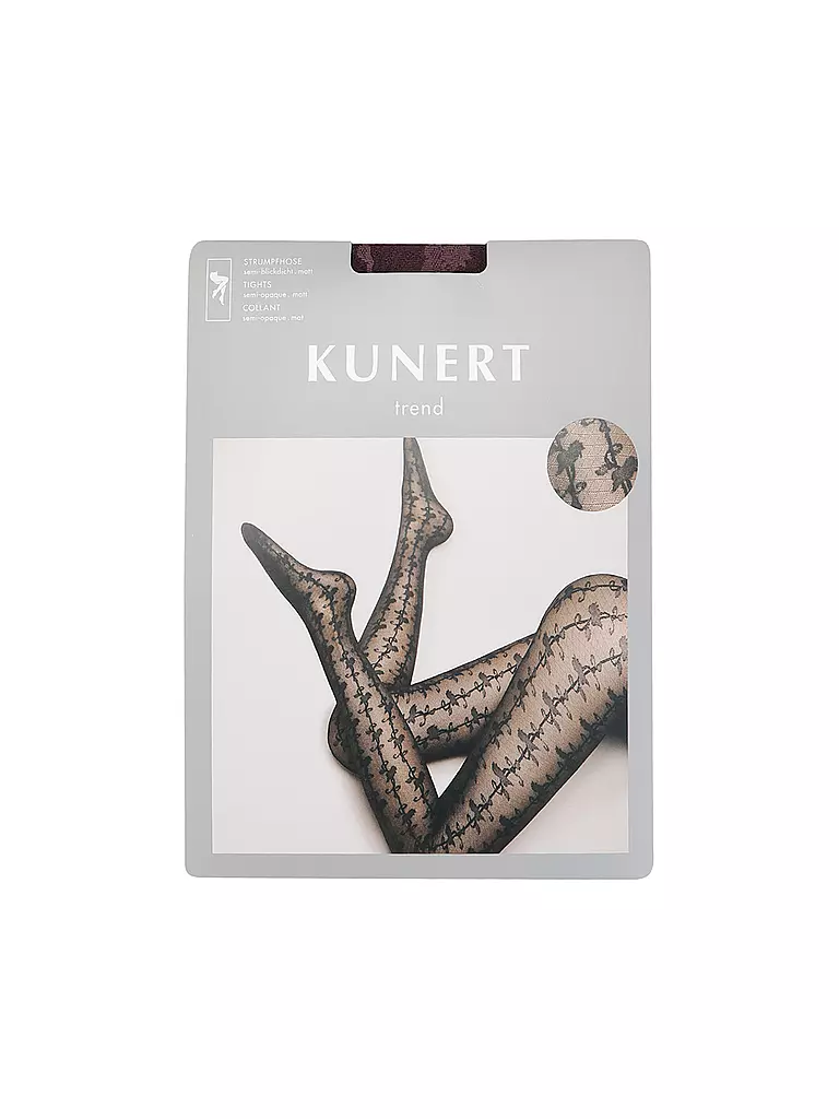 KUNERT Modestrumpfhose ROSE ROMANCE rot