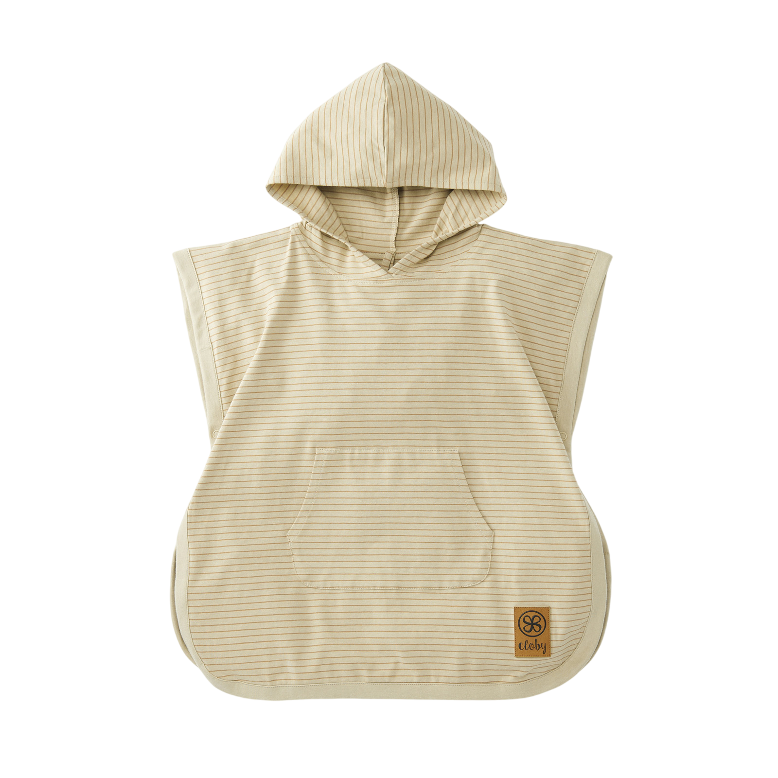 UV Poncho Sandy Beach Peanut gestreift UPF50