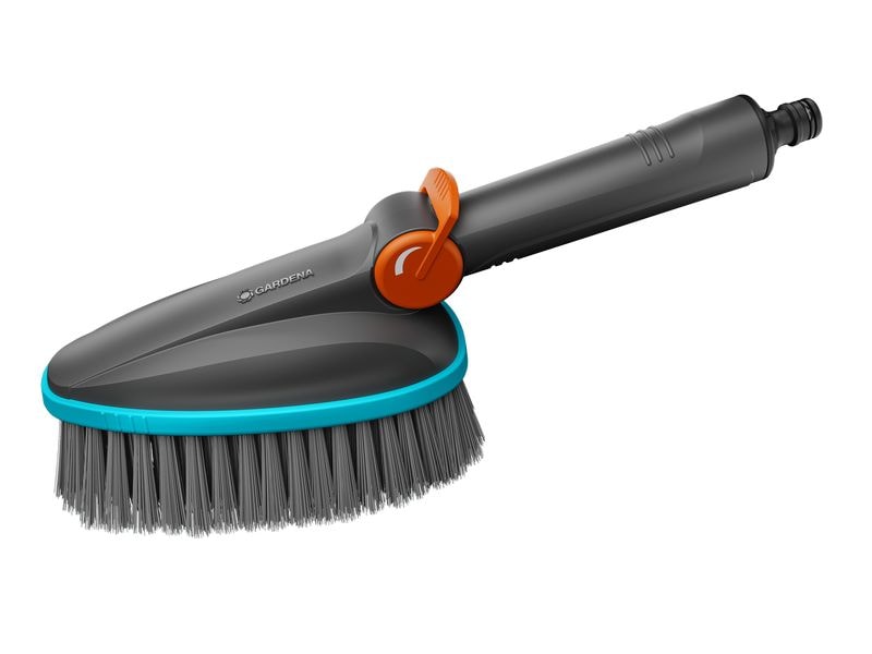 GARDENA Cleansystem Handbürste M soft Zur Nassreinigung kleinerer, empfindlicher Oberflächen
