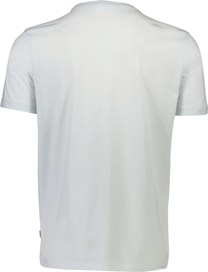 Lindbergh Copenhagen print tee S/S Lt blue 224