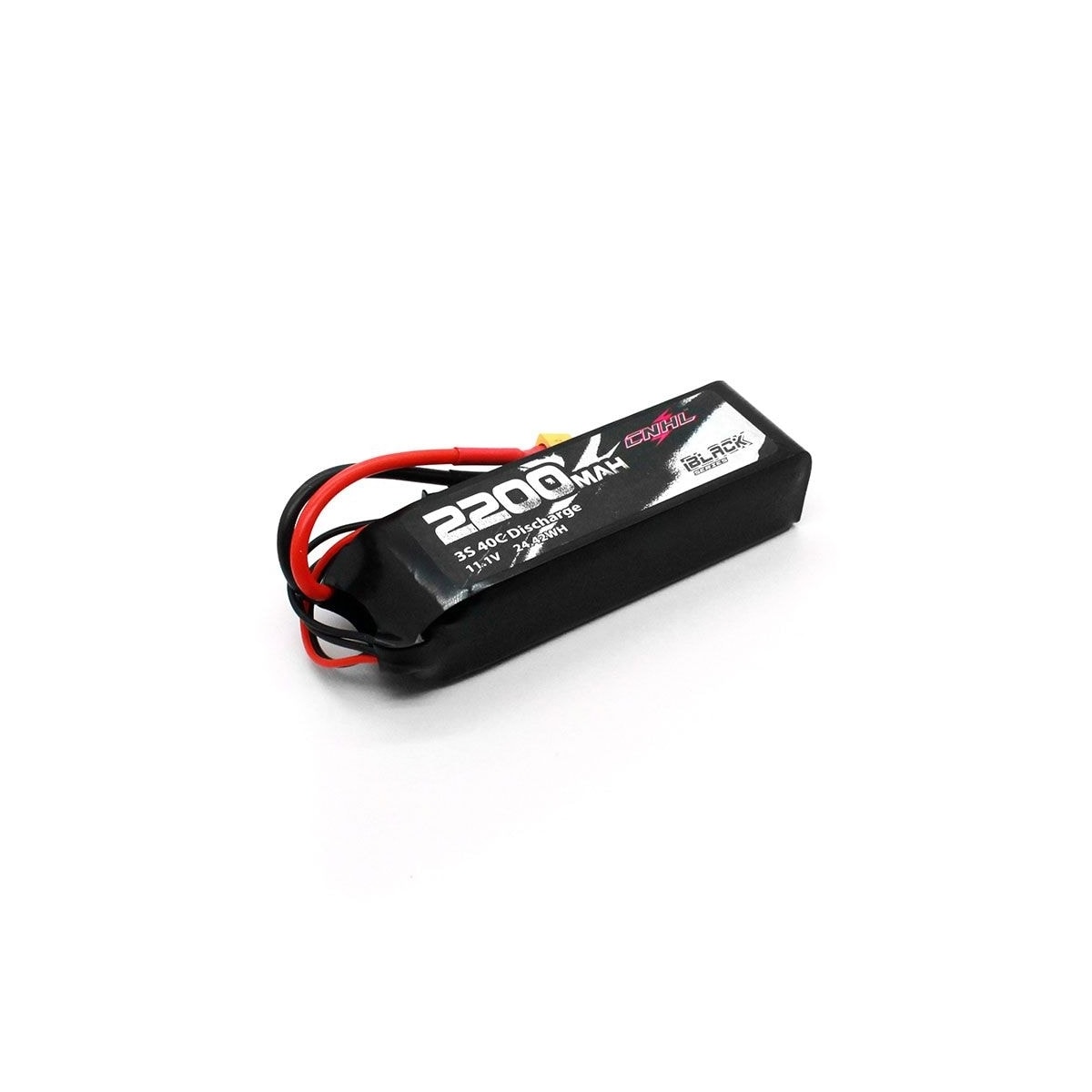 3s  2200mAh - 40C - CNHL XT60 Black Edition