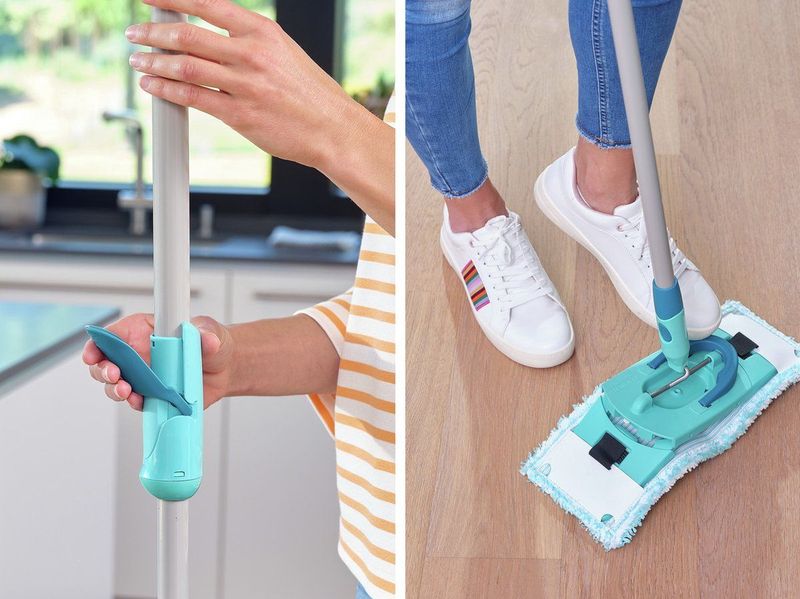 Leifheit Clean Twist Dweilset Compleet - Groen Kunststof