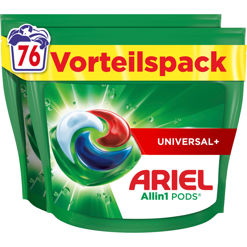 Ariel Waschmittel Pods All-in-1 Universal, 76 Pods