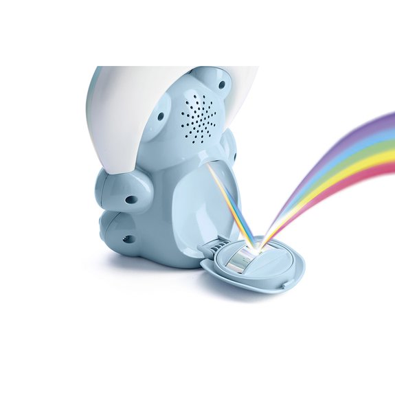 Ourson arc-en-ciel bleu