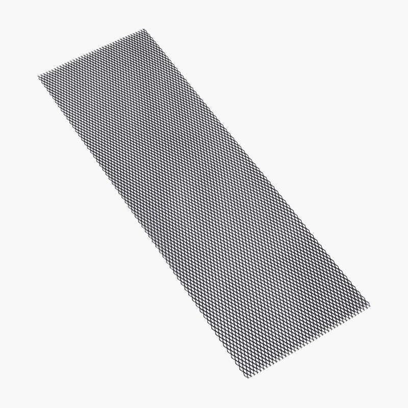 Grillnetting svart, 100 x 33 cm