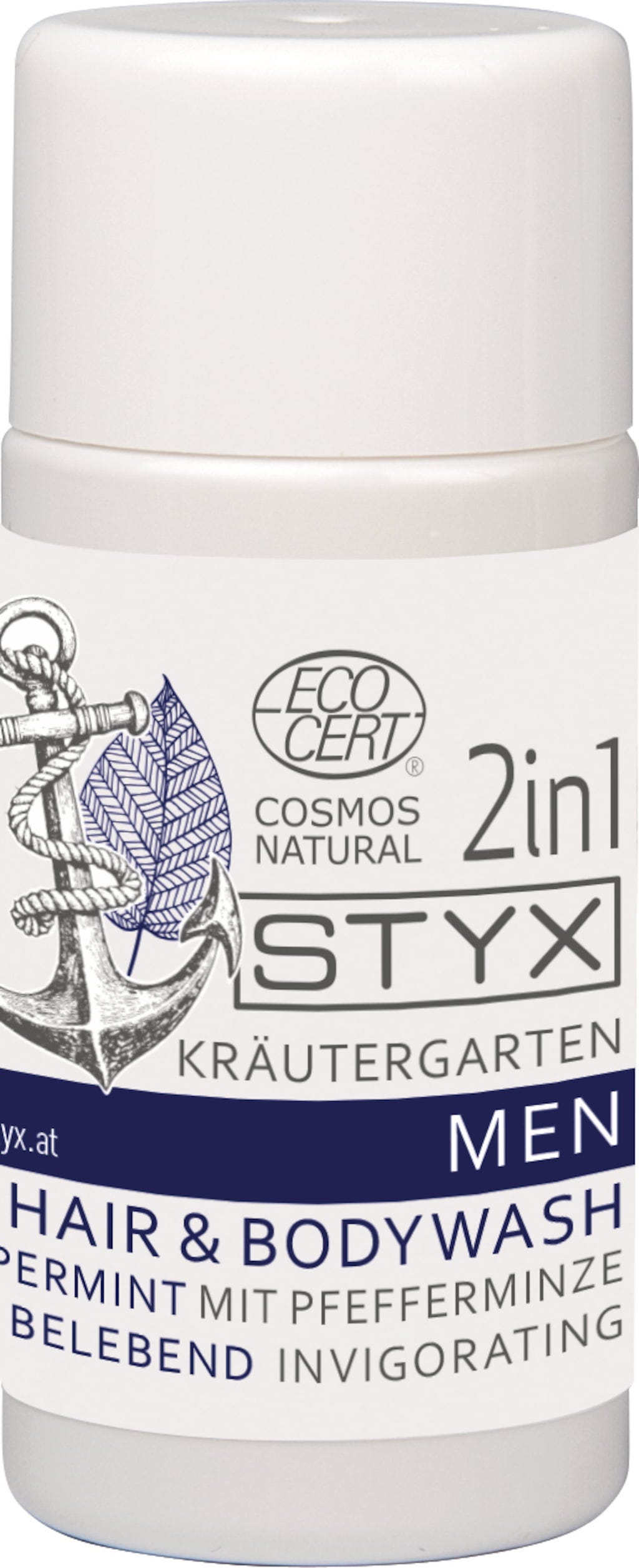 STYX  Kräutergarten MEN 2in1 Hair & Body Wash, 30 ml
