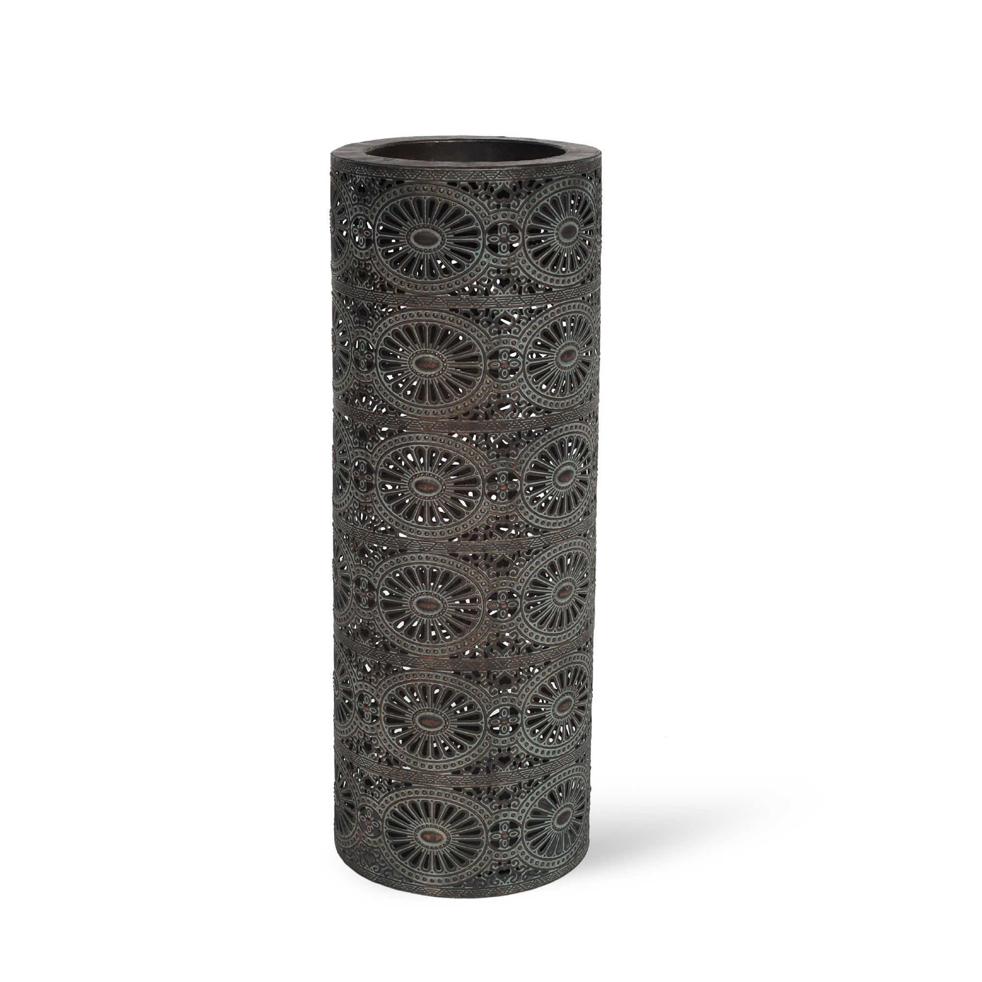 Stand-Kerzenhalter 'Vaitape' M, H 75,5 cm, Ø 22 cm von fischer's lagerhaus