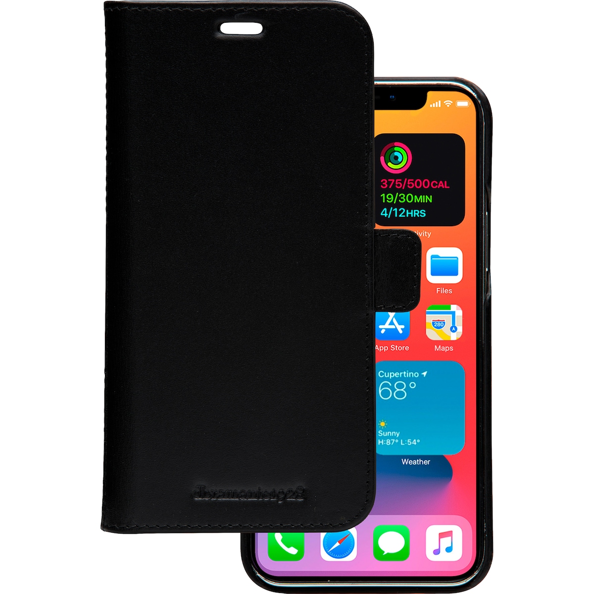 Dbramante1928 Lynge lommebokdeksel til iPhone 12/12 Pro (black)