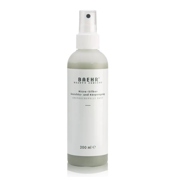 Baehr BEAUTY CONCEPT Micro-Silber Gesichts- und Körperspray 200 ml
