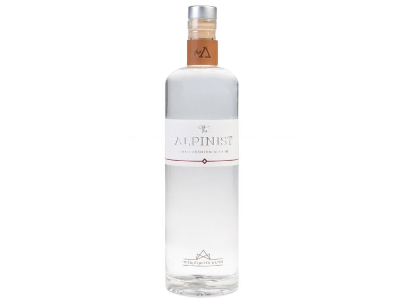 Alpinist Swiss Premium Dry Gin 0.7 l Hochprozentiges Wacholder-Kräuter-Destilat aus der Schweiz