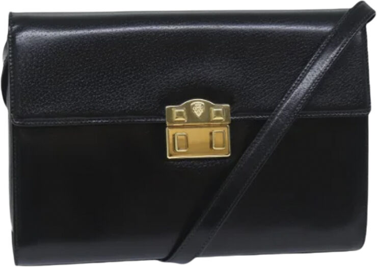 Gucci Vintage Gucci Crossbody Bag Black