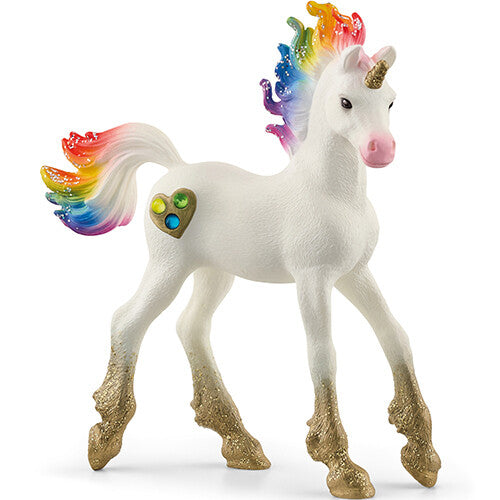Schleich bayala eenhoorn veulen regenboog - 8,5 cm